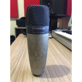 Microfone Samson C01 Condensador Hipercardióide Prata