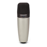 Microfone Samson Condensador Cardioide