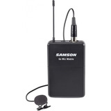 Microfone Samson Gmmlav Go Mic Lavalier (transmissor) S Cor Preto