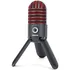 Microfone Samson Meteor Mic Condensador Cardioide Preto Vermelho Titânio Preto/ Vermelho