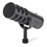Microfone Samson Q9u Broadcast Dinamico Usb Xlr Cabo Usb