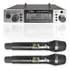 Microfone Sem Fio Arcano Starter Duplo Mão Uhf 198 Canais Sj