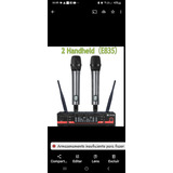 Microfone Sem Fio Desenpenho Palco Uhf E835 2 Canais Ew 100g