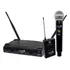 Microfone Sem Fio Duplo Lyco Uh-02mhli Mão + Head + Lapela Cor Preto