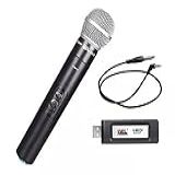 Microfone Sem Fio JWL UHF USB U 8017X