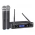 Microfone Sem Fio Karsect Kru220m Duplo De Mao Kru220 Omnidirecional Cor Preto