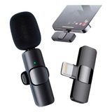 Microfone Sem Fio Para iPhone Onistek 15 A 25m Distância