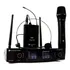 Microfone Sem Fio Prof Uhf Mao Headset Lapela K502c Kadosh Cor Preto
