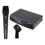 Microfone Sem Fio Profissional Com Receptor Akg Pw45 Vocal S
