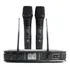 Microfone Sem Fio Profissional Duplo Armer Ax802m