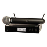 Microfone Sem Fio Shure Blx24 sm58