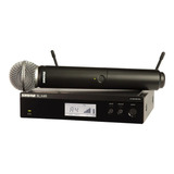 Microfone Sem Fio Shure Mao Rack Blx24rbr sm 58
