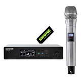 Microfone Sem Fio Shure Qlxd4 Ksm8