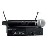 Microfone Sem Fio Shure Slxd24/sm58 G58 Com 2 Anos Garantia