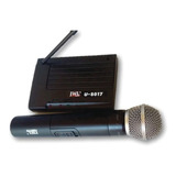 Microfone Sem Fio Uhf Jwl Profissional 1 Bastão P Entrega