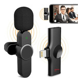 Microfone Sem Fio Wireless Lapela iPhone iPad Lightning Pro