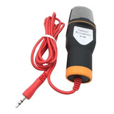 Microfone Sf 666 Condensador Omnidirecional Preto