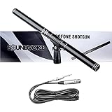Microfone Shotgun MSG36 Uni Direcional Soundvoice