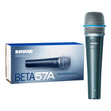 Microfone Shure Beta57a Supercardioide P/ Gravação Dinâmico