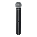 Microfone Shure Blx Blx24 sm58 Dinâmico