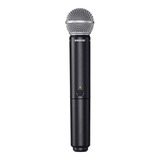 Microfone Shure Blx Blx24 sm58dinâmico Cardioidepreto