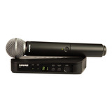Microfone Shure Blx24br Sm58 J10 584