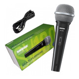 Microfone Shure Com Fio Sv100 + Cabo + 2 Anos De Garantia