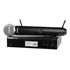 Microfone Shure Com Receptor Blx24br Beta58 Sem Fio - Preto