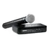 Microfone Shure Com Receptor Blx24br Beta58 Sem Fio - Preto