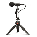 Microfone Shure Mv88 + Video Kit Condensador Cardioide Cor Preto