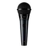 Microfone Shure Pg Alta Pga58 xlr Dinâmico Cardioide Cor Preto