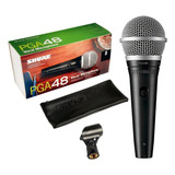 Microfone Shure Pga48 lc Original Autorizada Oficial Shure