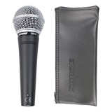 Microfone Shure Sm48 Lc Dinâmico Original