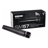 Microfone Shure Sm57 lc Cardióide Dinamico Novo 