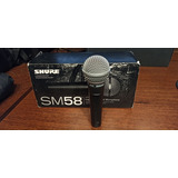 Microfone Shure Sm58 lc Original Com Fio gratis Cabo 