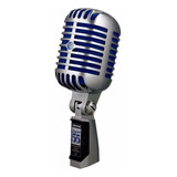 Microfone Shure Super 55 Vintage Dinâmico