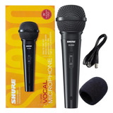 Microfone Shure Sv200 Dinâmico Original