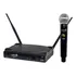 Microfone Sim Fio Lyco Uhf Mao Uho1m Cor Preto