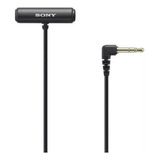 Microfone Sony Ecm-lv1 Omnidirecional Preto