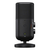 Microfone Sony Ecm-s1 Com Sapata - Preto - Preto New 2024