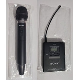 Microfone Sony Utx-h2 +transmissor Sony Utx- Utx-b2