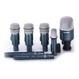 Microfone Superlux Drk B5c2 Kit Cor Preto
