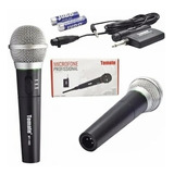 Microfone Tomate Mt 1002 Preto