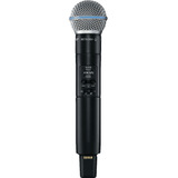 Microfone Transmissor De Mão Sem Fio Shure Slxd2 b58 l55