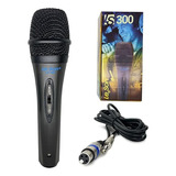 Microfone Unidirecional Leson Ls300