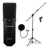 Microfone Usb Am black