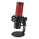 Microfone Usb Hyperx Quadcast 2 Para Jogos E Streaming