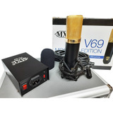 Microfone Valvulado Mxl v69 Mogami Edition