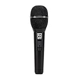 Microfone Vocal Cardioide Dinâmico ND76S Electro Voice Com Interruptor On Off
