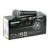 Microfone Vocal Cardióide Dinâmico Shure Sm58